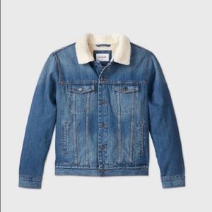 Sherpa Lined Men’s Jean Jacket